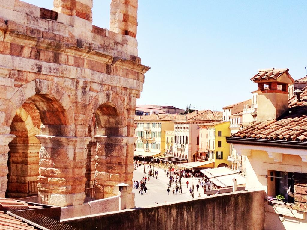 Ferienwohnung La Terrazza Sull'Arena Verona Zimmer foto